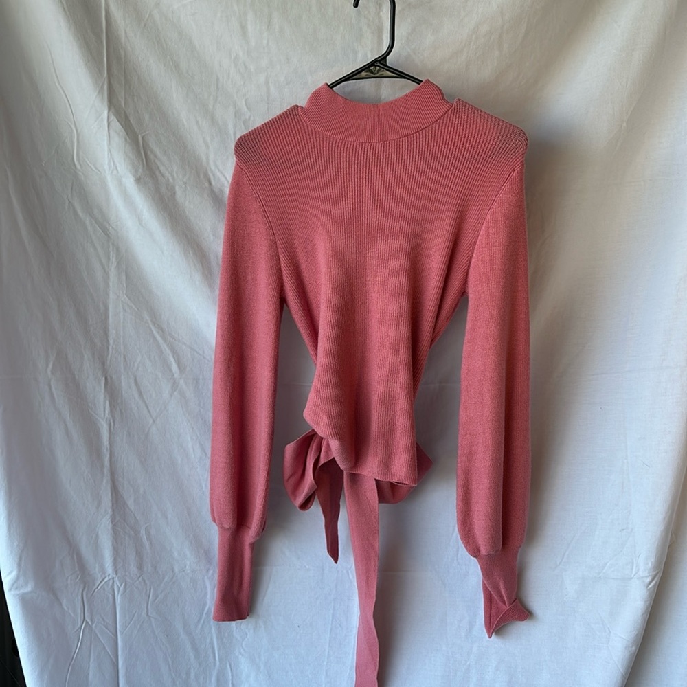 Pink Bow Sweater